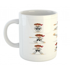 Martial Arts Boy Cartoon Mug