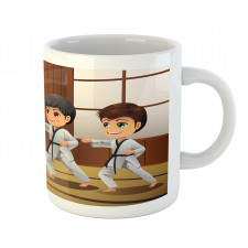 Children Dojo Practice Art Mug