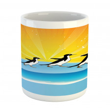 Penguins Walking Mug