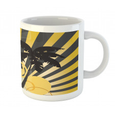 Contemporary Palm Trees Mug