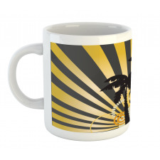 Contemporary Palm Trees Mug