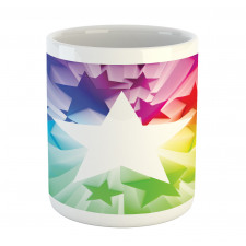 Rainbow Colors Burst Mug