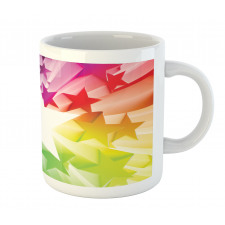 Rainbow Colors Burst Mug