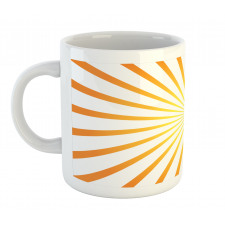 Sunrays in Tangerine Tones Mug