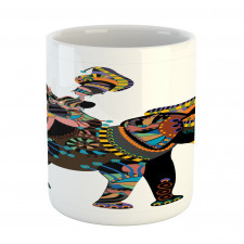 Woman on Mammal Mug