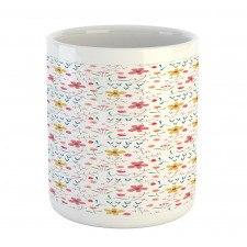 Colorful Wild Meadow Botany Mug