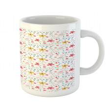 Colorful Wild Meadow Botany Mug