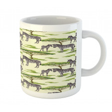 Wildlife Animals in a Forest Mug