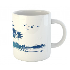 Hibiscus Flower Trees Mug