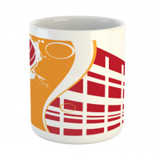 Summer Tones Lady Player Mug