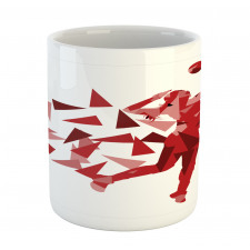 Woman Triangular Motifs Mug