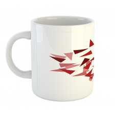 Woman Triangular Motifs Mug