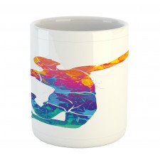 Colorful Spots Abstract Mug