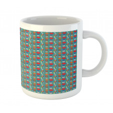 Colorful Various Balls Design Mug