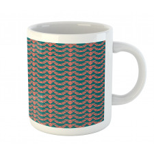 Simple Modern Triangles Mug