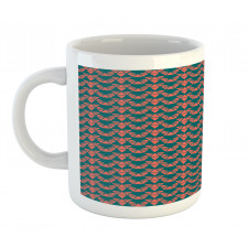 Simple Modern Triangles Mug