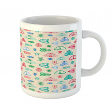 Creative Moths and Beetles Mug