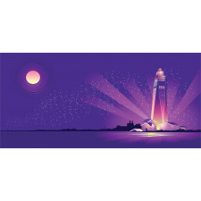 Lighthouse Under Night Mug