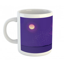 Lighthouse Under Night Mug