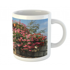 Old Wagon with Flowers Mug