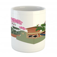 Flowers and Garden Tools Mug