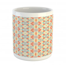 Soft Mosaic Geometric Art Mug