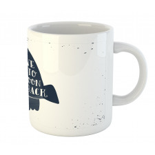 Grunge Style Space Travel Mug