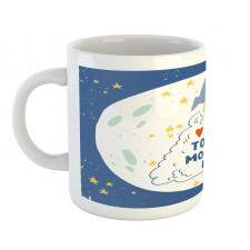 Space Travel Cloud Stars Mug