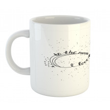 Endless Loop Stars Moon Mug