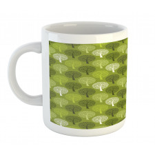 Abstract Trees Motifs Art Mug