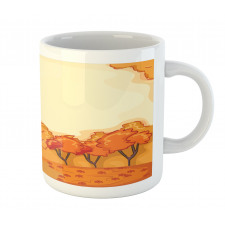 Lodge and Maple Trees Mug