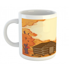 Lodge and Maple Trees Mug