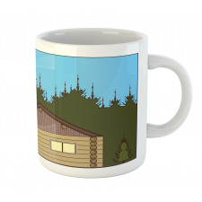 Rustic Cabin in Nature Mug