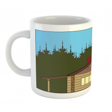 Rustic Cabin in Nature Mug