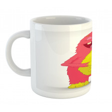 Monster Character Laughing Mug