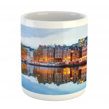 Dutch Houses and Amstel River Mug