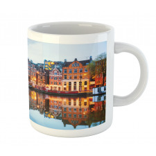 Dutch Houses and Amstel River Mug