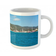 Coast of Sint Marteen Island Mug