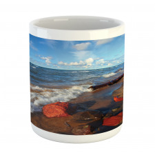 Beachy Summer Scenery Mug