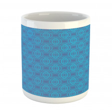 Medallion Grid Pattern Mug