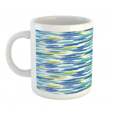 Modern Bold Strokes Art Mug