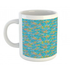 Camouflage Natural Shapes Mug