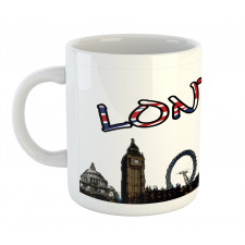 London Tower Cartoon Mug