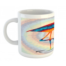 Rainbow Colored Birds Mug