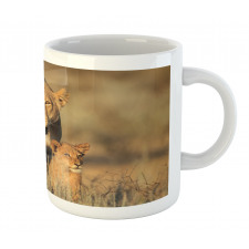 Safari Lions Wilderness Mug