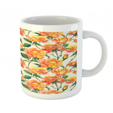 Old Bridal Vivid Bouquet Mug