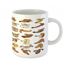 Dog Heads Puppy Canin Mug