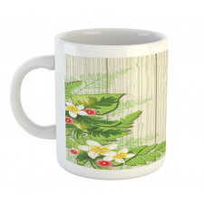 Flowers Parrot Mug