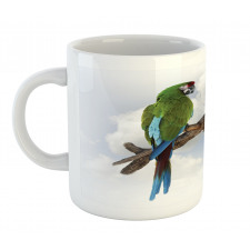 2 Parrot Macaw Bird Mug