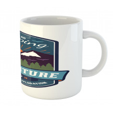 Signboard of Camping Art Mug